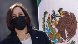 Kamala Harris defends not going to US-Mexico border