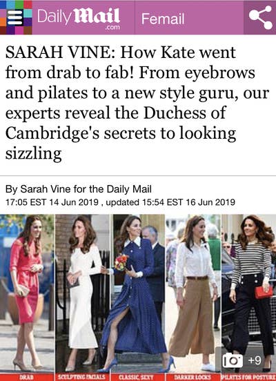 20 side-by-side comparisons of how the tabloids treated Meghan and Kate