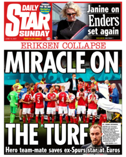 Sunday Papers: Euro 2020 ‘Miracle’ & G7 ‘barney on the beach’