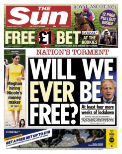 The Sun – Will we ever be free?