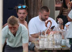 England Euro 2020 heroes Jack Grealish and Luke Shaw enjoy party on holiday in Mykonos