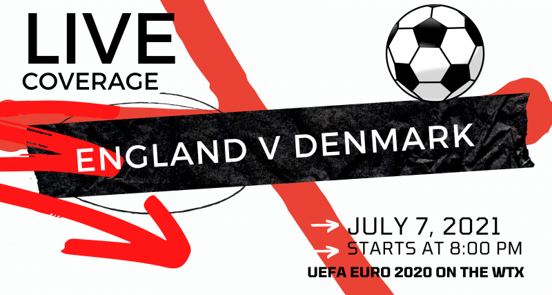 Euro 2020 semifinal England vs Denmark