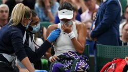 Wimbledon: Emma Raducanu retires after struggling with her breathing against Ajla Tomljanovic