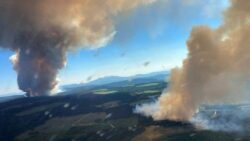 Wildfire in Canada town Burns down 90% of Village British Columbia heat wave