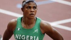 Nigerian Sprinter Blessing Okagbare is out of the Tokyo Olympics after being suspended for failing a drugs test