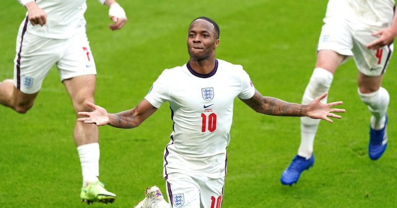Raheem Sterling dive England Penalty Euro 2020 semifinal Denmark