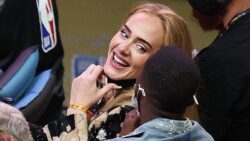 Adele stuns in rare appearance as she shows off impressive weight loss at NBA Finals