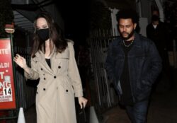 Angelina Jolie & The Weeknd caught on date night in LA