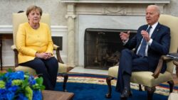 Merkel, Biden stress friendship but remain at odds over pipeline after meeting