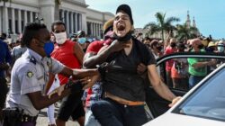 One dead, dozens arrested after anti-government protests in Cuba