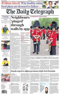 Telegraph – Neighbours pinged through walls by app
