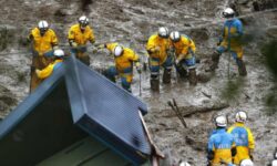 Number of missing in Japan landslide climbs to more than 100