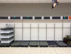 Shoppers urged to not panic-buy as shelves in Tesco, Lidl and Sainsbury’s are stripped bare amid ‘pingdemic’ shortages