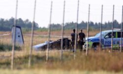 Plane carrying skydivers crashes in Sweden, killing nine