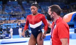 Simone Biles to take ‘a day at a time’ before further Tokyo participation