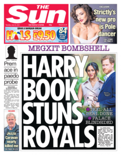 The Sun – Prince Harry’s book stuns royals