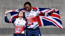 The Times says Bethany Shriever won Great Britain’s sixth gold medal of the 2020 Olympics, and Kye Whyte claimed silver, as Great Britain enjoyed a superb morning on the BMX track.