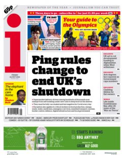I – ‘Ping rules change to end UK’s shutdown’
