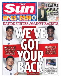 The Sun – We’ve got your back