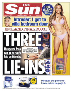 The Sun – ‘Extra time to recover’ after Sunday’s final