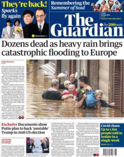 The Guardian – Dozens dead after flooding in Europe