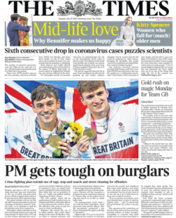 The Times – ‘PM gets tough on burglars’