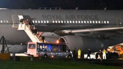 First Brits and Afghan refugees touch down in UK after escaping murderous clutches of Taliban thanks to RAF rescue