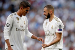 Karim Benzema sends message to Raphael Varane ahead of his move to Manchester United