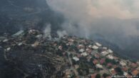 Residents have been evacuated from many nearby towns and villages as well holiday destinations as the Turkish wildfires rage on