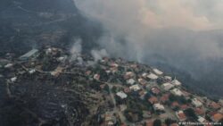 Residents have been evacuated from many nearby towns and villages as well holiday destinations as the Turkish wildfires rage on