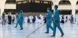 Saudi Arabia’s Grand Mosque intensifies sanitation efforts ahead of Umrah season
