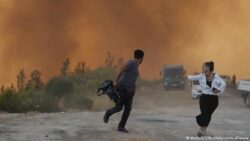 In Turkeys wildfires eight people have been killed so far and hundreds injured. With many in life threatening situations.