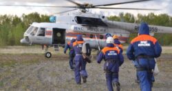 Tourist helicopter crashes into Russian lake