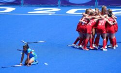 Team GB’s women secure bronze in helter-skelter Olympic hockey win over India