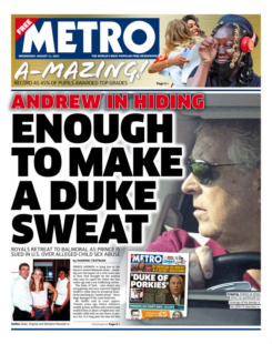Metro – ‘Enough to make a Duke sweat’