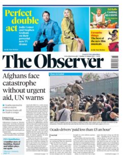 The Observer – Afghans face catastrophe without urgent aid, UN warns