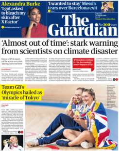 The Guardian – Stark warning from scientists on climate change
