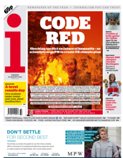 The i – ‘Code Red’ – ‘verdict on future of humanity’