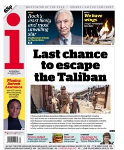 The i – Hopes fade in Kabul: ‘Last chance to escape the Taliban’