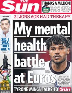 The Sun – ‘My mental health battle at Euro 2020’