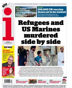 The i – ‘Refugees and US Marines murdered side by side’