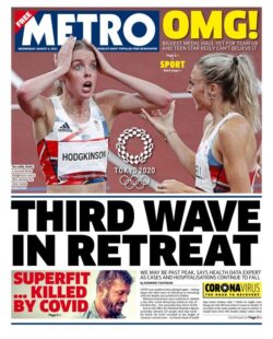 The Metro – ‘Third wave in retreat’