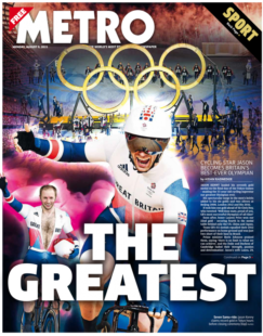 The Metro – The greatest Olympian ever