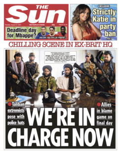 The Sun – ‘We’re in charge now’