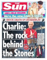 Photographs of Charlie Watts feature on every front page following the death of the Rolling Stone's drummer at the age of 80.