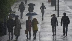 UK weather – Britain to be battered by heavy rain & thunderstorms this weekend as Hurricane Ida fallout barrels in