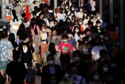 A covid surge in Japan & slow rollout is hurting the young