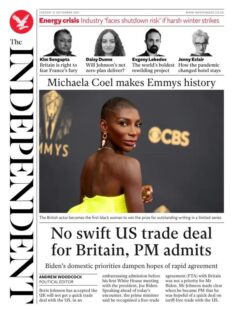 The Independent – ‘No swift US trade deal for Britain’