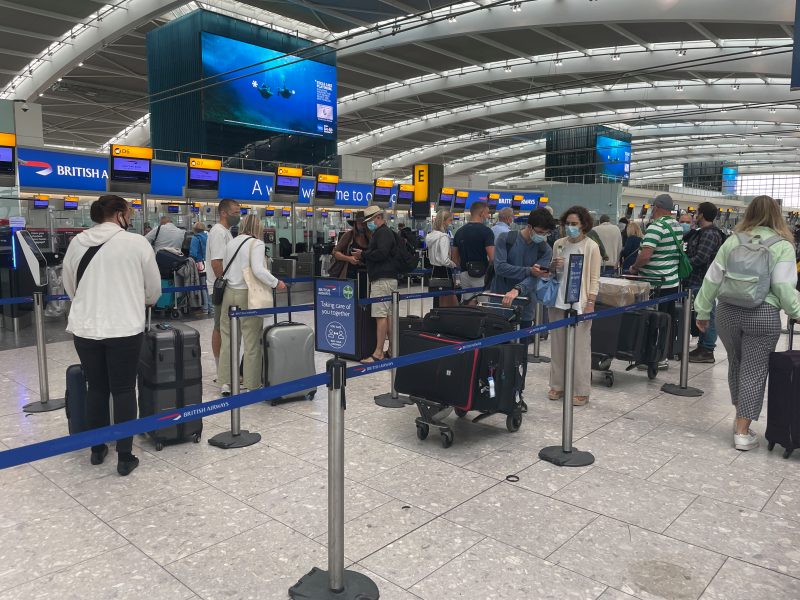 The Sun says FRUSTRATED Heathrow passengers are facing "horrific" queues for a sixth day running with the chaos spreading to Manchester Airport.
