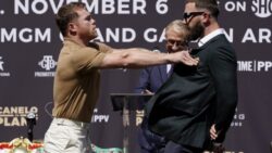 Canelo Alvarez vs Caleb Plant: Why the two fighters hate each other after press conference descends into brawl